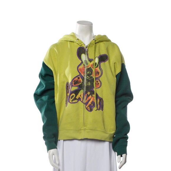 Heaven by Marc Jacobs Acid Bunny Hoodie Sweatshirt Medium - Picture 2 of 8